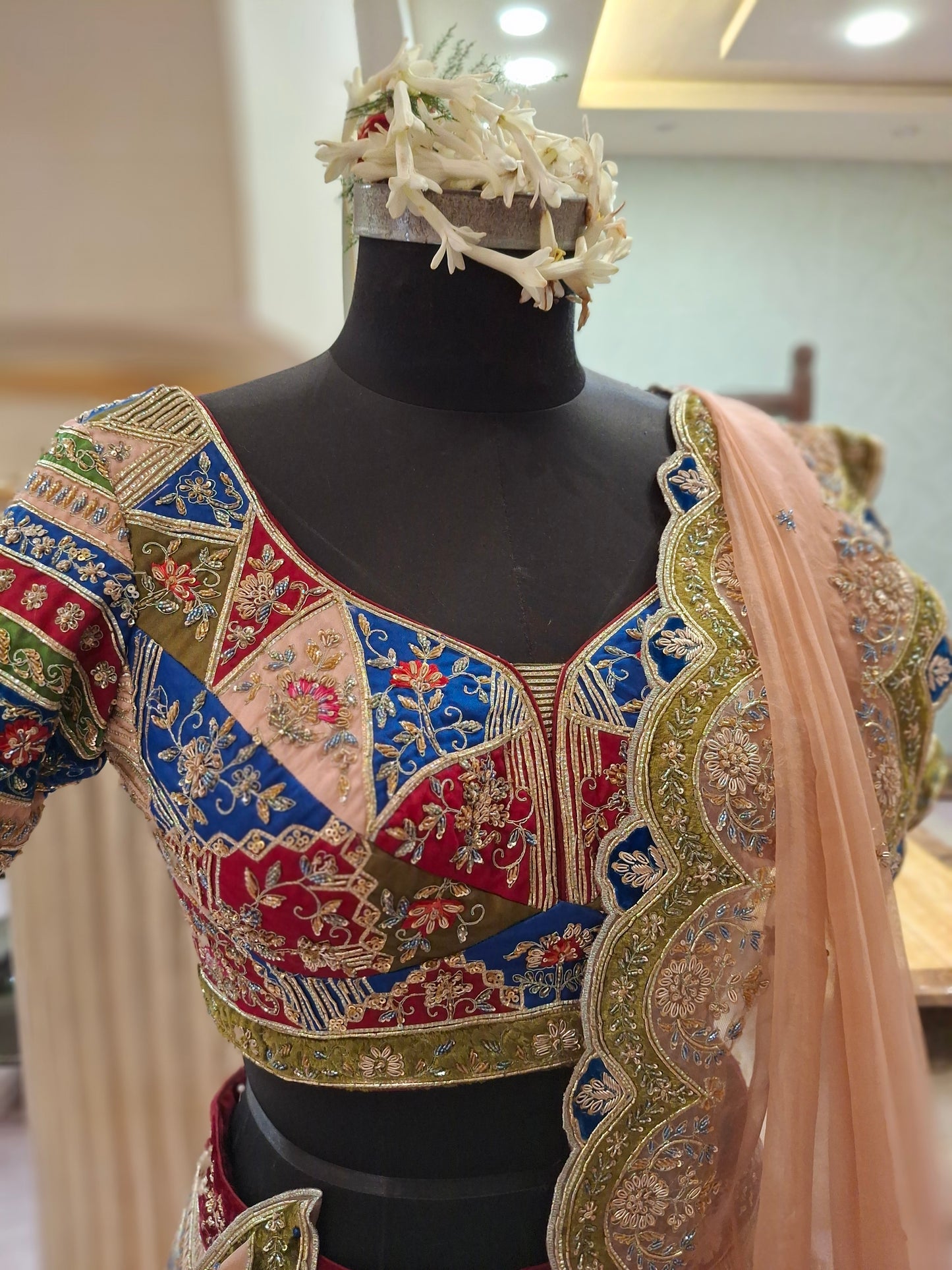 Multicolor Lehenga