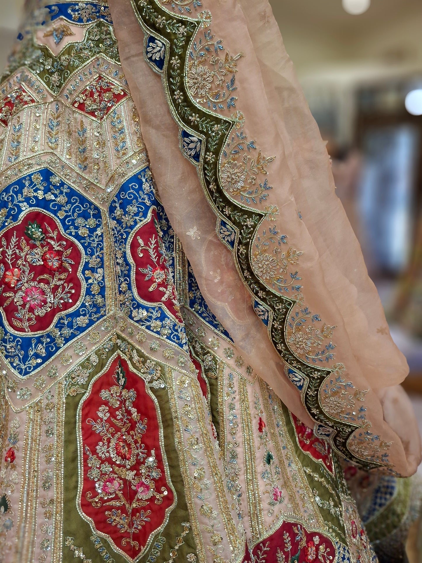 Multicolor Lehenga