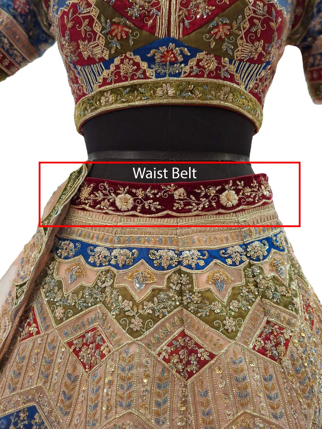 Multicolor Lehenga