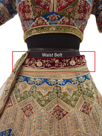 Multicolor Lehenga