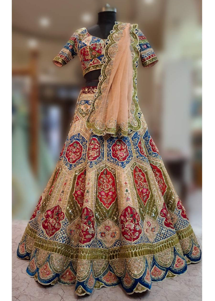 Multicolor Lehenga