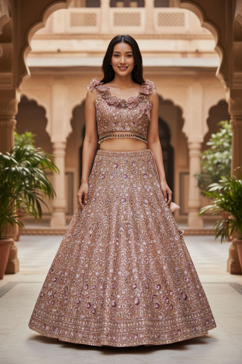 MOHA Lehenga